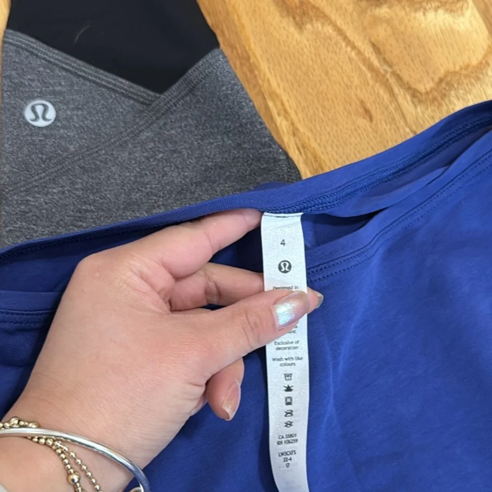 LULULEMON ATHLETA bundle size XS/Small, leggings shorts tanks sports bra shirts - Picture 4 of 11